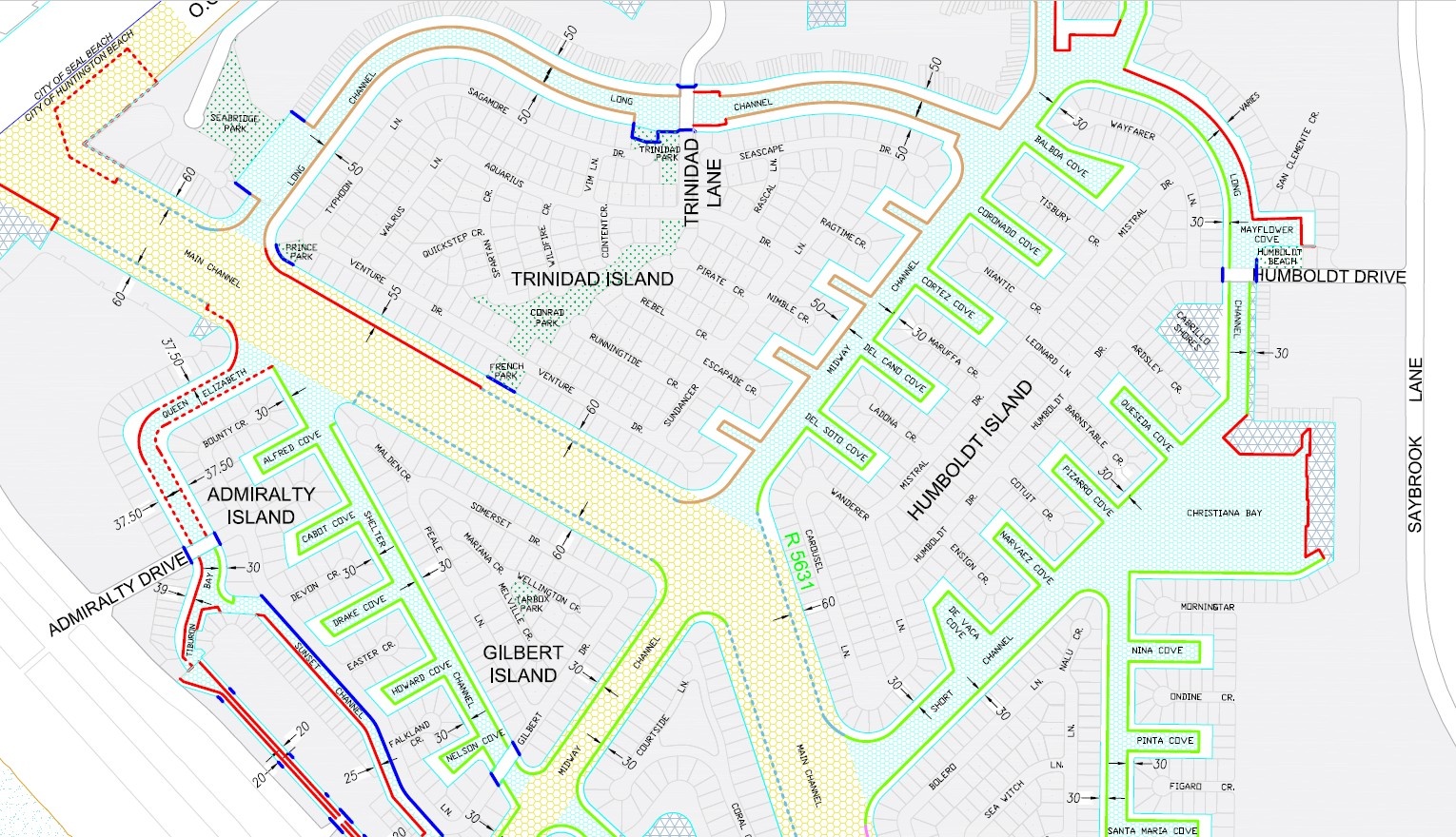 Huntington Beach marine structural engineering for seawalls and docks